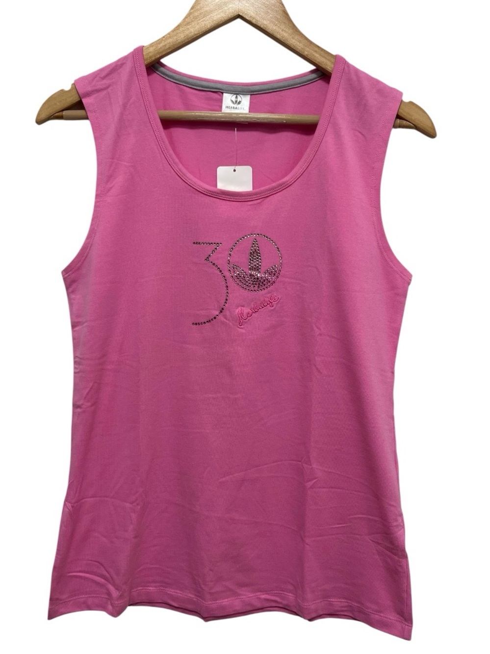 HERBALIFE Tank Top NWT Made With Crystalized Swarovski Elements Size XL
